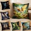 Fairymagicelf Pillow Case Pillowcase, Double-Sided Printed, Sofa Cushion, Bedroom Headboard