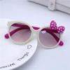 Sunglasses Girls Boys Shiny Bowknot Sun Glasses Lovely Cat Children Eyewear Fashion Gradient Eyeglasses UV400