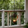 Hanging Tea Lights Candle Holders,Metal Candlesticks Decorative Taper Candle Holders with Chain for Backyard Garden Decors