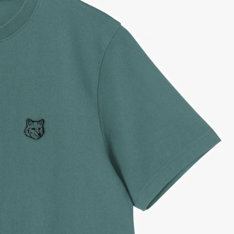 MaiSon KiTSun  Bold Fox Head PaTch Men S T ShirT Mm00127kj0118