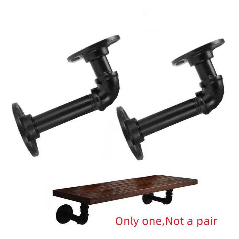 Železný trubkový regál dekorace na zeď vintage průmyslový design