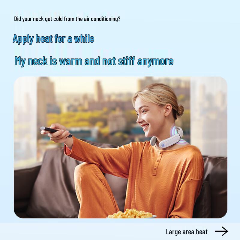 SKG K3 Electric Pulse Neck Massager with Heat