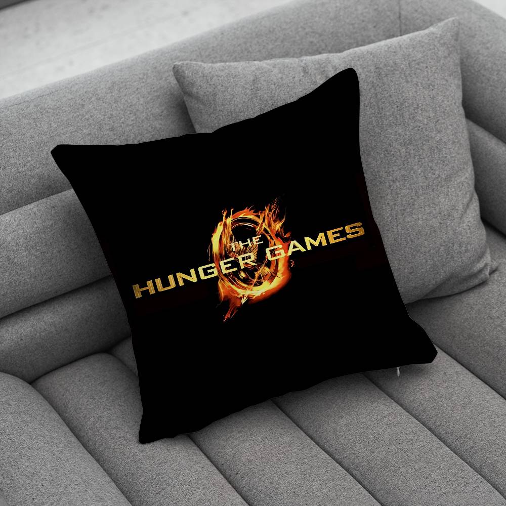 The HHunger GGames Print Pattern Sofa Cushion Cover Pillowcase Home Party Car Bedding