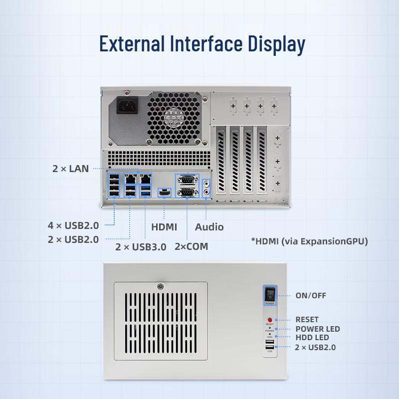 Yankun Hygon 3350 Industrial Control PC Server (CN version)