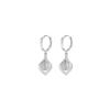 925 Sterling Silver Angel Teardrop Earrings for Women, High-End Niche Light Luxury with Cat's Eye Stone.