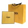 FENDI T-Shirts Men's White Crew Neck Moderate Straight Fit FAF682AN68F1KRQ