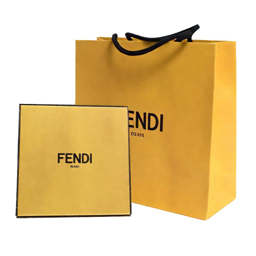 FENDI T-Shirts Men's White Crew Neck Moderate Straight Fit FAF682AN68F1KRQ