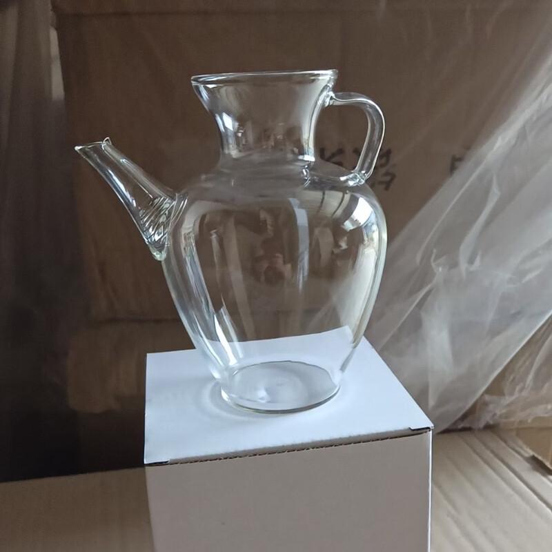 Song-Style Transparent Glass Teapot