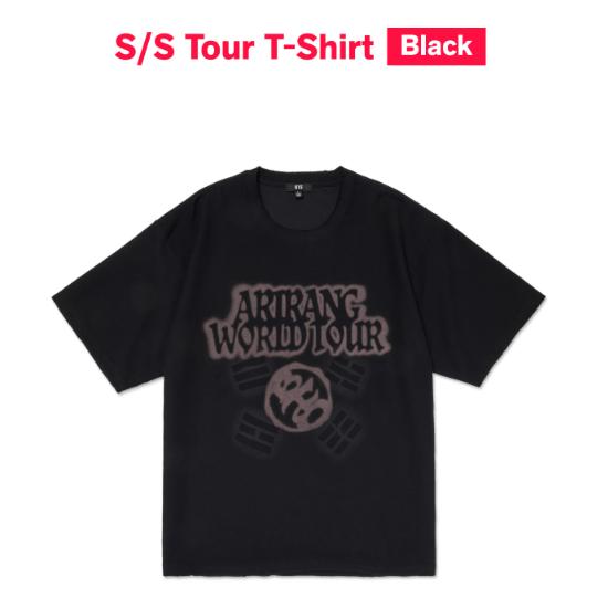 Pre-order BTS World Tour ARIRANG Official MD S/S Tour T-shirt