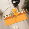 Cartoon Cute Bathroom Door Absorbent Quick Drying Anti Slip Mat Easy To Maintain Diatomaceous Earth Floor Mat