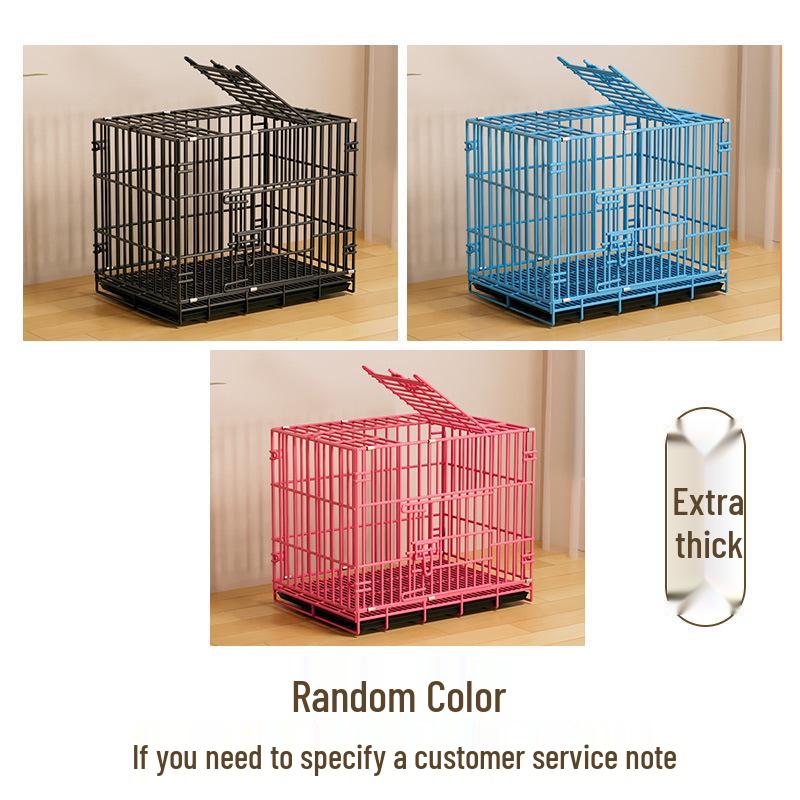 Extra Thick Indoor Dog and Rabbit Cage with Toilet, Available for Small To Large Dogs