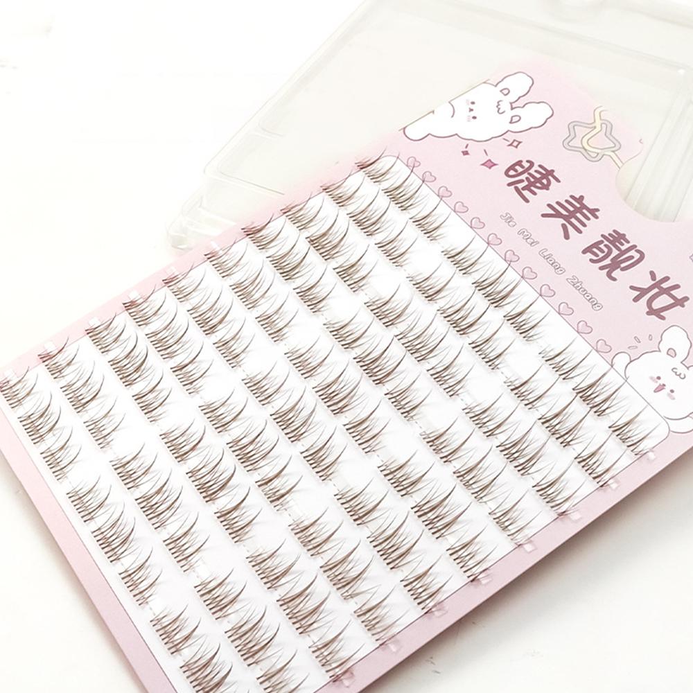 Natural Look Glue-free False Eyelashes Single Cluster Segmented Eyelashes  DIY Eyelash Extension