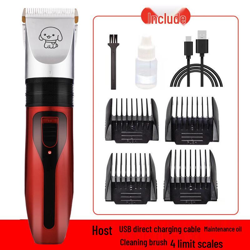 Kuanger Pet Electric Hair Trimmer Set for Dogs & Cats