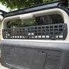 Aluminum Alloy For HUMMER H3 H3T 2005-2009 Car Tailgate Glass Window Storage Fence Bracket Storage Bracket Car Modification