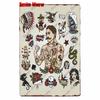 Classic Tattoo Studio Metal Tin Sign, Vintage Wall Art Painting Plaque, Tattoo Shop Antique Room Decor, Parlor Home Decor, WY86