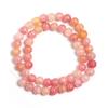 38-45pcs/lot 8 10mm Round Glass Floral Beads Colorful Loose Spacer Beads For Jewelry Making DIY Bracelet Necklace Accessories