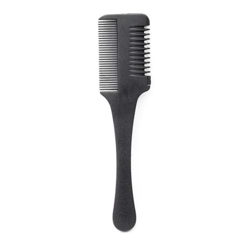 1 Pcs Trimmer Black Handle New Hair Razor Cutting Thinning Comb With Blades DIY Hair Care Hair Brush Professional