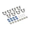 8PCS Fuel Injectors Repair Seal Kit 0261500105 Fit Range Rover Fit Jaguar 5.0L