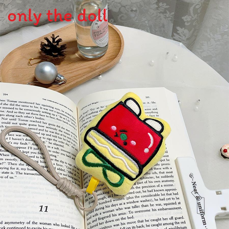 

Plush Christmas Cookie And Sock Decorations With Short Plush For Accessories Bag GiftBox