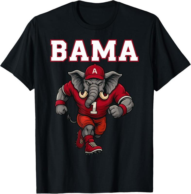 Alabama State Vintage Lover Animal Sports Unisex T-Shirt XXXL