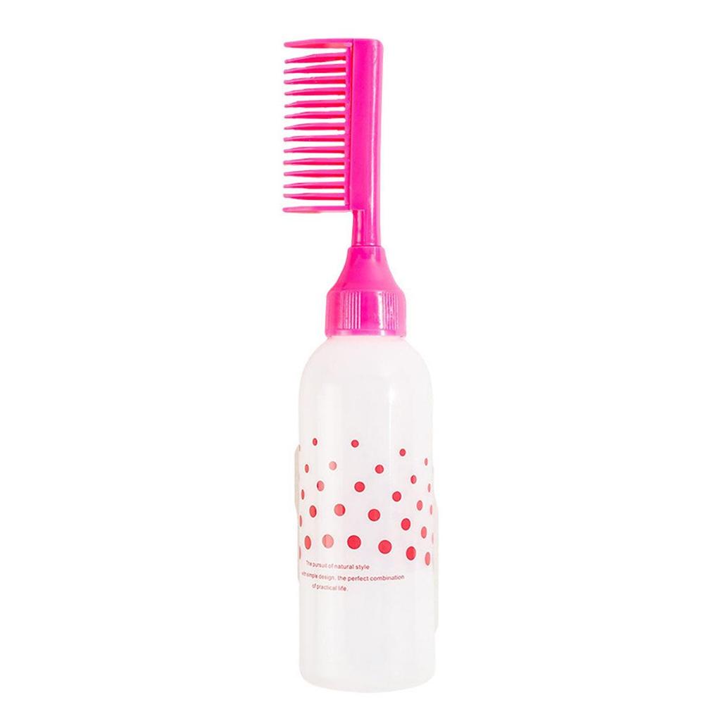 Multi-Color Hair Dye Bottle with Comb & Scale - Easy Press Application