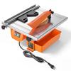 Wet Tile Saw 180 Mm 65Mn Steel Blade 3000 RPM Tile Cutter Wet Saw, for Cutting Tiles and Stones, 0-45° Adjustable Bevel Cut, Powerful Motor,