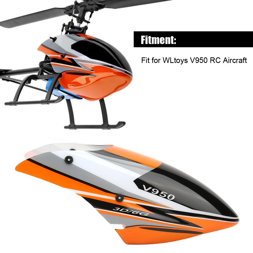 Head Shell RC Upgrade Part Replacement Accessory Fit for WLtoys V950 RC Aircraft