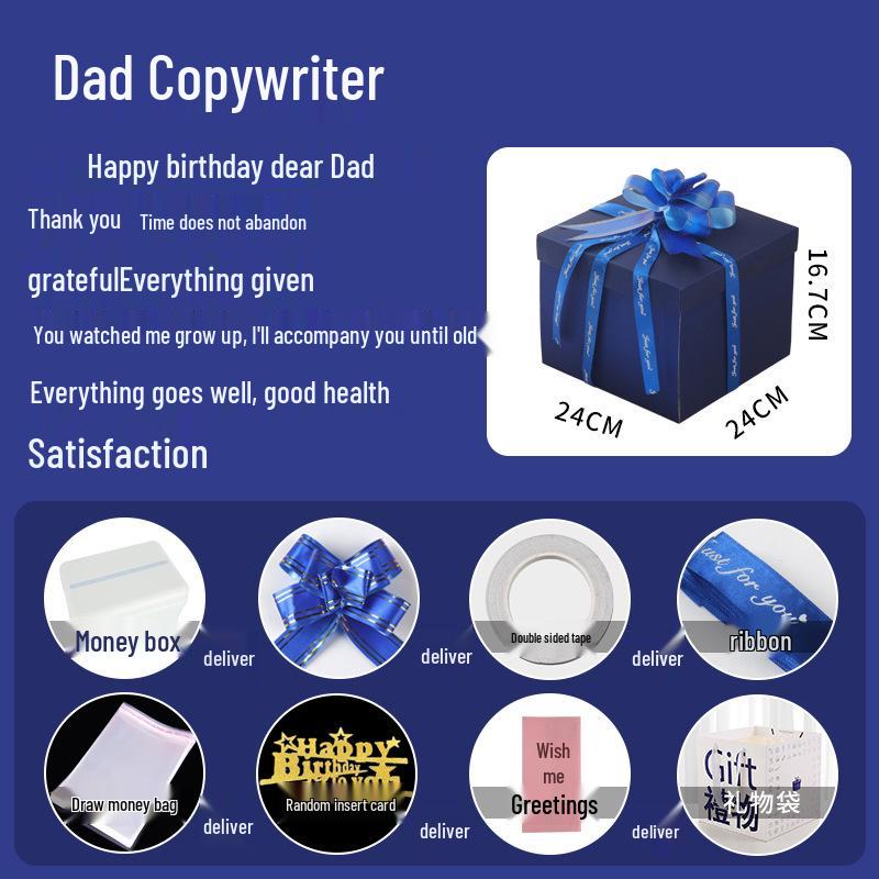 Celebrity Style Surprise Explosion Birthday Gift Box for Kids