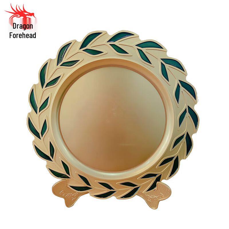 Zinc Alloy 3D Relief Retirement Commemorative Plate