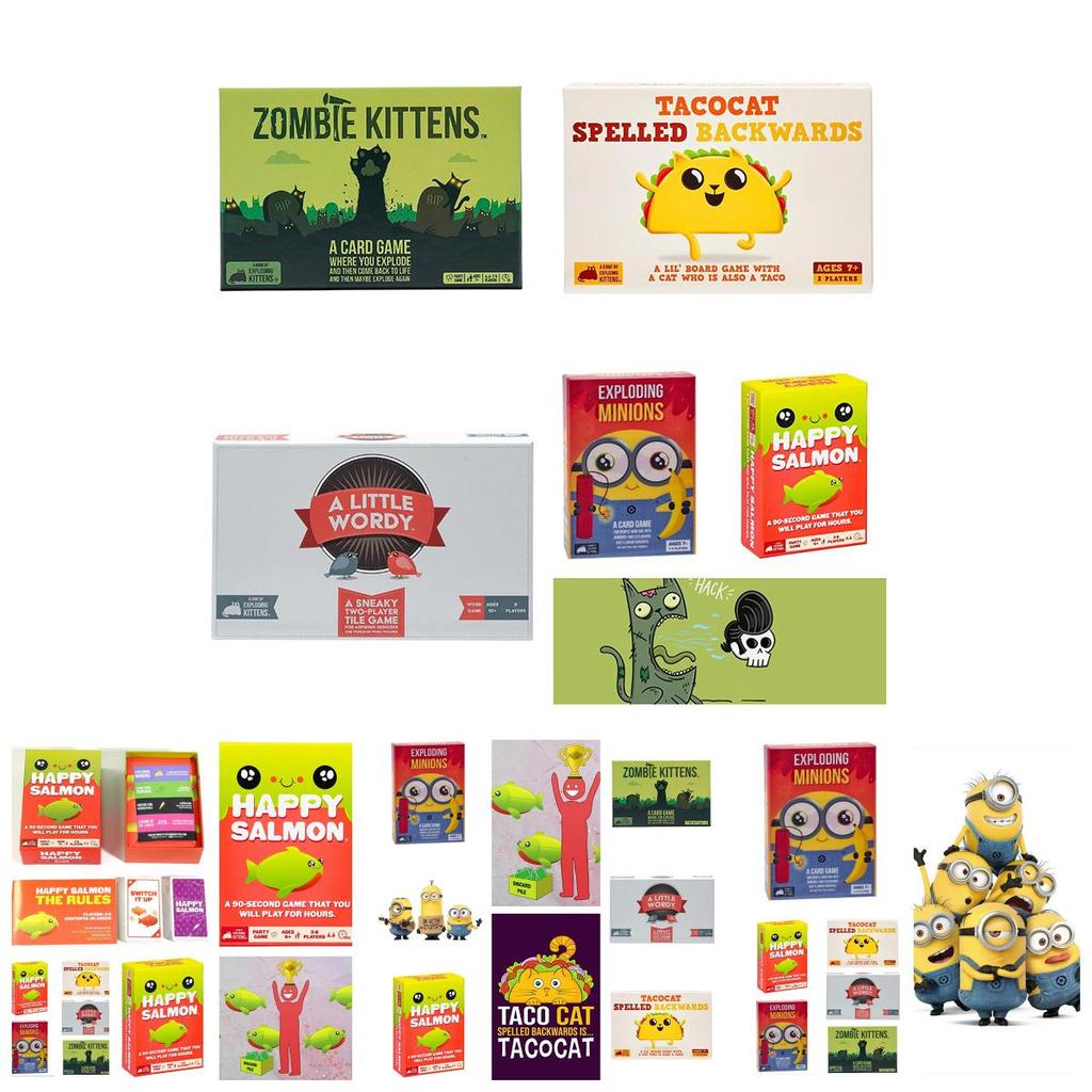 Explosive Fun With Exploding Kittens Card Game Minions Edition