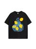 Trendy brand ins creative fruit illustration printing Y2K shortsleeved Tshirt Womens summer loose casual versatile Japanese