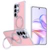Applicable to Samsung S26Ultra magnetic mobile phone case glitter powder girl high value with rotating bracket S25u anti-drop case