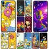 Cover per Telefono The S-Simpsons Comics Bart per Motorola Moto Edge 50 One 30 Fusion 40 neo Ultra Pro 20 Lite G50 G85 G84 E15 E14 Custodia