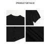 Mens Solid Color Loose Casual Short Sleeve Knit T Shirt
