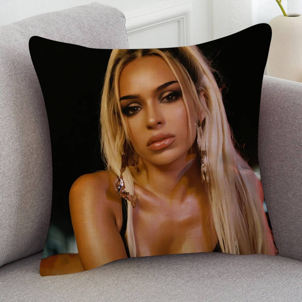 Singer Bad Gyal Pillow Case Soft Double Sided Print Sofa Cushion Cover Throw Pillow Covers