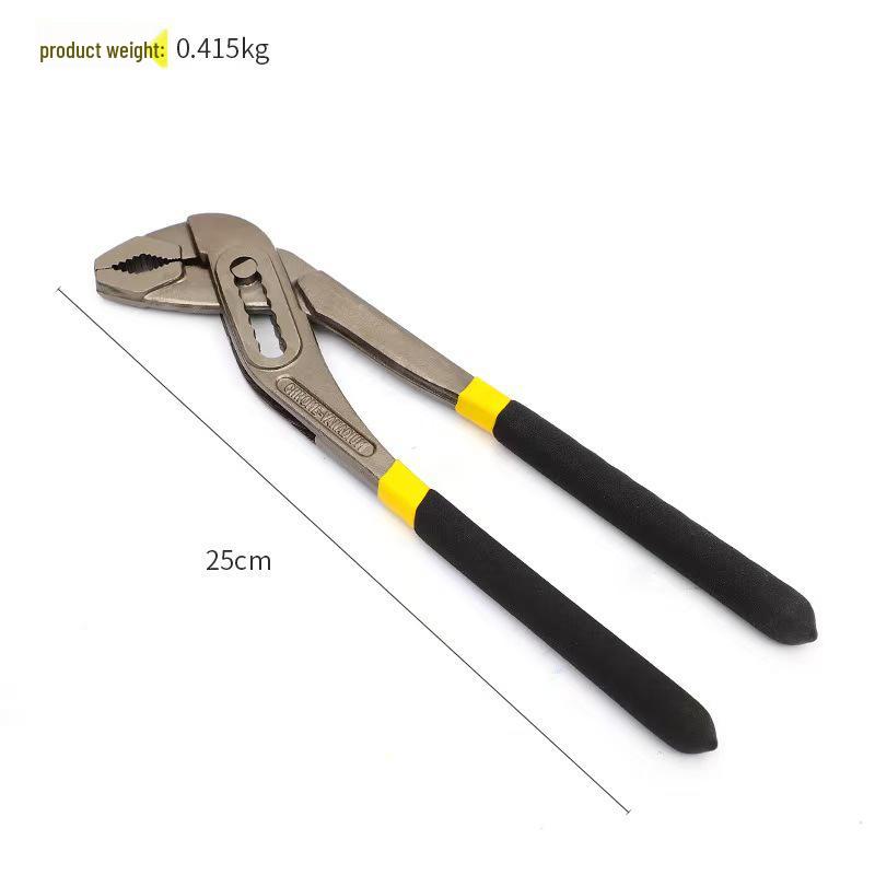 Pince multiprise pour pompe à eau légère réglable 10/12 pouces & Clé à grande ouverture