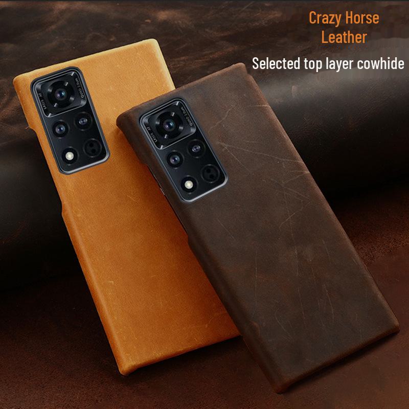 

Honor V40/V30Pro/V20 Leather Half-Cover Phone Case Honor V30 чорний