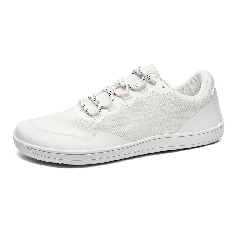 

New wide last barefoot shoes large size outdoor sports shoes men s and women s breathable non-slip fitness shoes in stock 37 білий