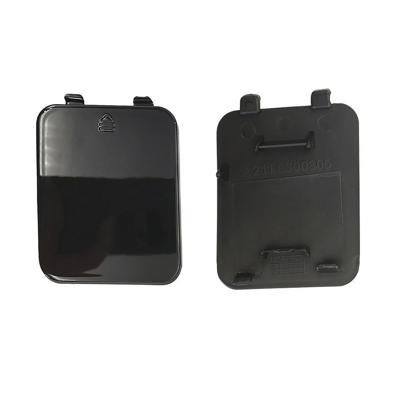For Mercedes W211 Car Rear Bumper Tow Hook Cover Cap Black For Benz E Class E230 E260 E300 E320 E400 2003-2008 2118800305