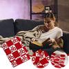 Gingerbread Throw Blanket Soft Christmas Blanket Christmas Throw Blanket Cozy Christmas Gingerbread Decorations Christmas Throws