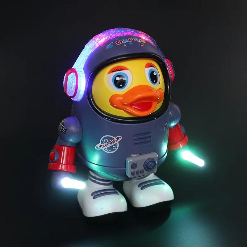 Singing and Dancing Robot Toy - Electric Swing Space Duck for Kids