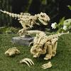 Jurassic Dinosaurie Världspark T-rex Triceratops Skelett Byggklossar Indominus Rex Dino Fossil Stenar Leksaker Gåva För Barn