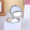 Portable Stainless Steel Cartoon Dual-Sided Round Pocket Makeup Mirror