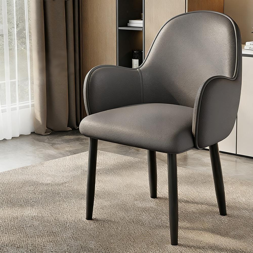 Modern Dining Chairs - Casual Comfort with Ergonomic Backrest, for Home, Hotel & Commercial Dining Spaces, Negotiation chair