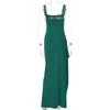 2025 Summer Fashion: European/American INS Style Women's Sexy Backless High Slit Evening Dress