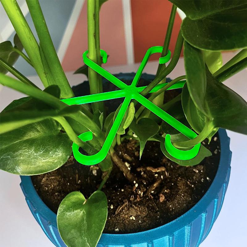 4Pcs Climbing Plants Support Clips Flower Stem Collection Fixing Rack Climbing Support Frame for Climbing Alocasia Monstera Vine