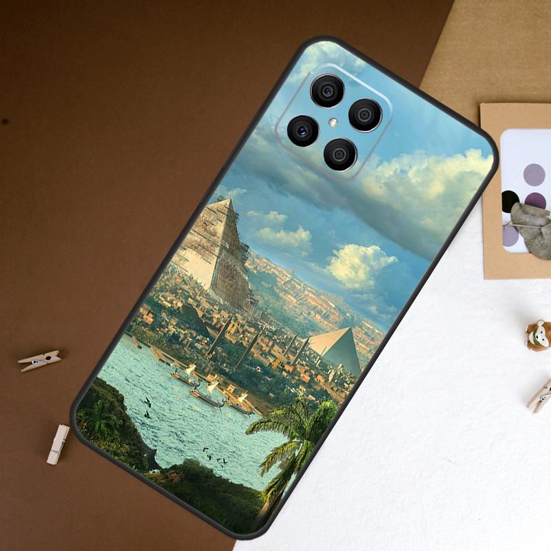 Egypt Pyramids Case For Honor Magic 8 Pro 5 6 7 Lite X9a X9b X9c X9d X8b X8c Win 50 70 90 200 400 Pro Cover