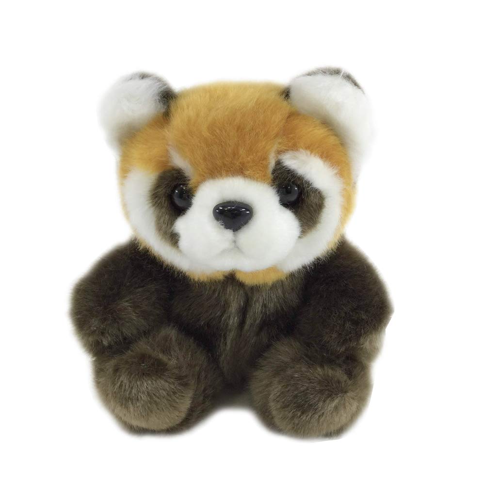 Cute Sales Sitting Red Panda Plush Toy, Size S, Z0291