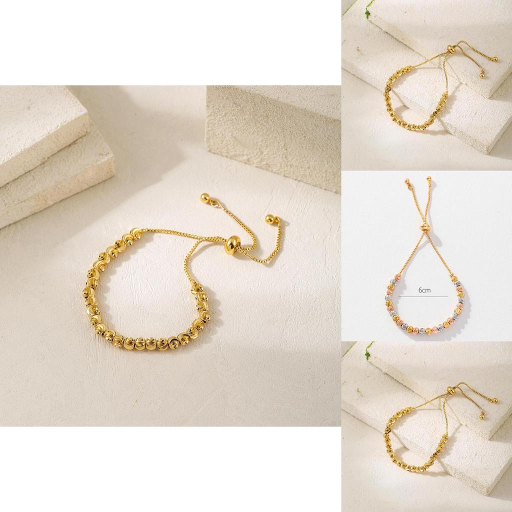 Elegant Travel Memory Bracelet With Copper Alloy And Electroplating For Women