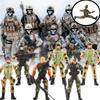 Kids Toy 6pcs Army Soldier Playset Game Realistic Figure Boy Gifts Christmas